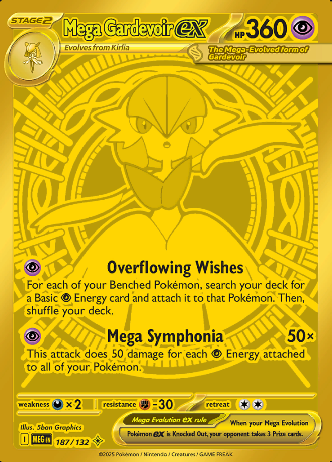 Mega Gardevoir EX 187/132